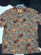 CINCH BROWN WESTERN PRINT V CUT BUTTON UP SHORT SLEEVE Supply