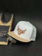 LOST CALF MULTI AZTEC TAN BILL WHITE CAP Supply