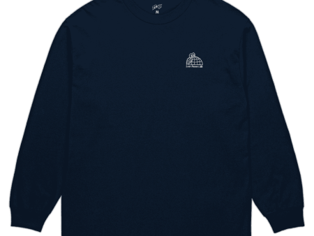 LAST RESORT AB HALF GLOBE MENS LONG SLEEVE T-SHIRT Supply