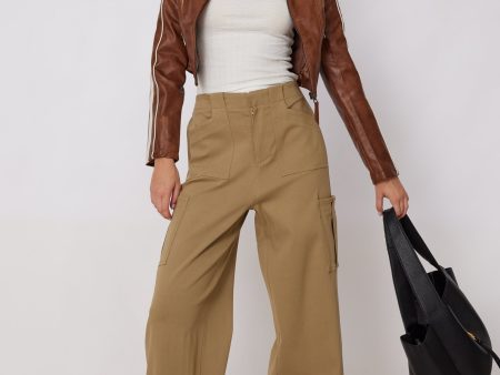 Leland Wide Leg Cargo Pants Online Hot Sale