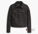 LEVI S ORIGINAL BLACK TRUCKER JACKET LADIES For Cheap