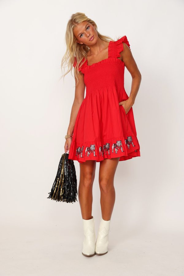 SALE - The Smocked Sequin Dress Fashion