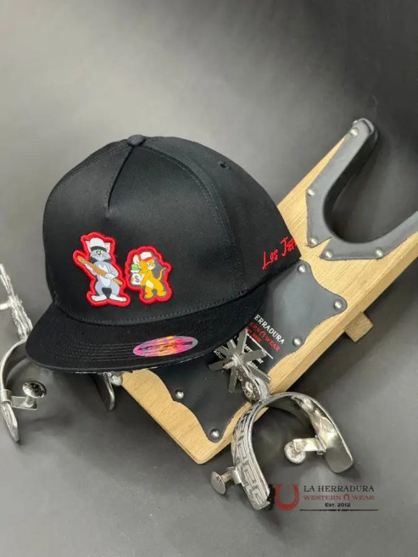 LOS JEFES TOM & JERRY BLACK CAP For Cheap