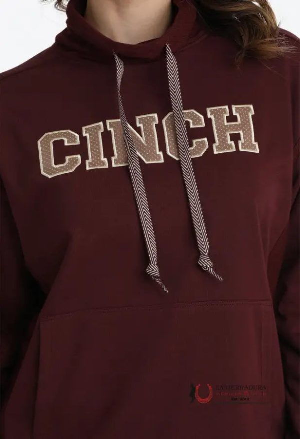 CINCH WOMENS FRENCH TERRY HOODIE - PURPLE Supply