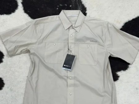 ARIAT 360 AIRFLOW SILVER LINING SHORT SLEEVE SHIRT Supply