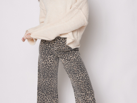 Laurie Leopard Print Pants Online now