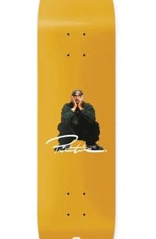 PRIMITIVE DECK TUPAC SHAKUR GOLD 8.38  on Sale