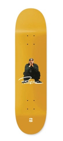 PRIMITIVE DECK TUPAC SHAKUR GOLD 8.38  on Sale