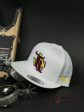 TEXAS RANCH BURGUNDY LOGO MULTI WHITE CAP Cheap