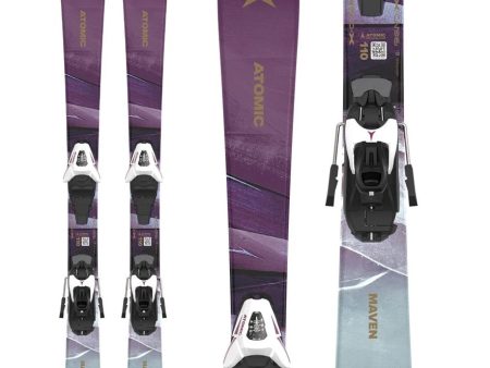 ATOMIC MAVEN GIRL 100-120 + C5 GW BINDING JUNIOR SKI PACKAGE Online Sale