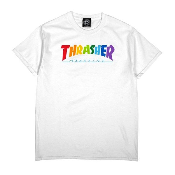 THRASHER RAINBOW MAG MENS T-SHIRT Sale