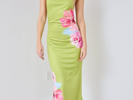 SALE - Mora Floral Print Midi Dress Online