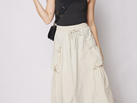 Whitney Cargo Midi Skirt For Discount