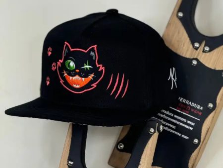 KAS CAT BLACK CAP on Sale