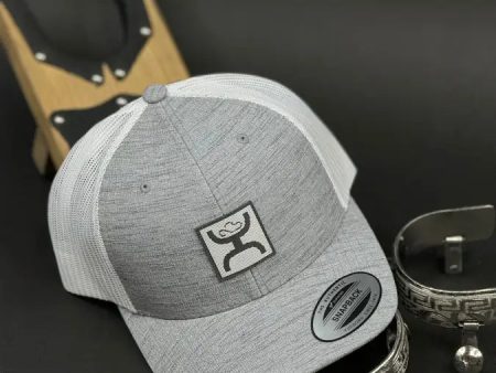 HOOEY MAN STITCH LOGO GREY CAP Discount