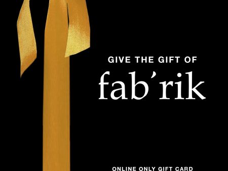 Online Gift Card on Sale