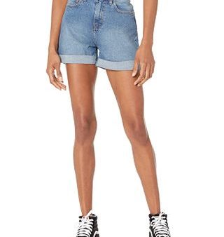 VANS HIGH RISE ROLL CUFF WOMENS SHORTS Hot on Sale