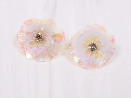 Morris Sequin Flower Earring Supply