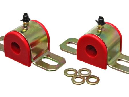 Energy Suspension 1 2in Univ. Greaseable S B Set - Red For Sale