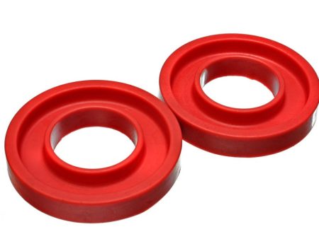 Energy Suspension Coil Spring Isolator Set - Red Cheap